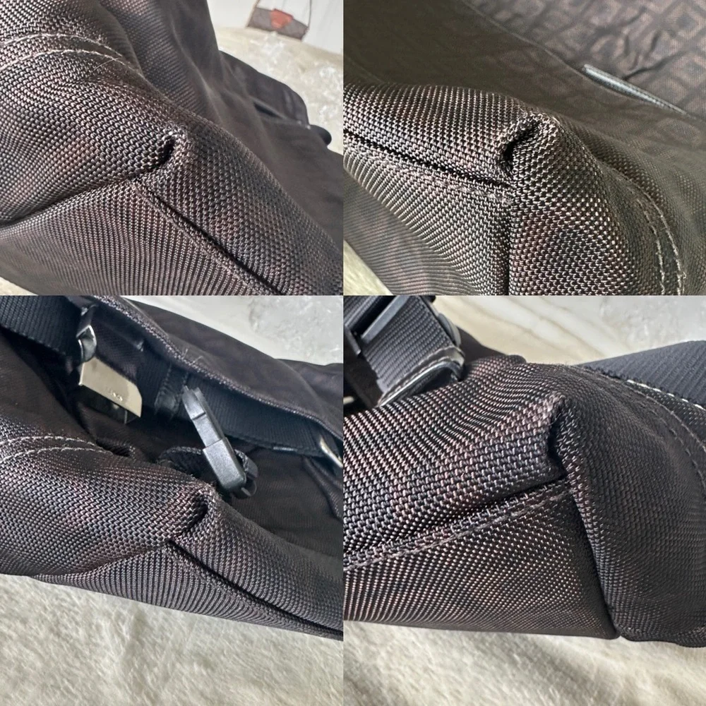 Prada Men’s Canvas Messenger Bag